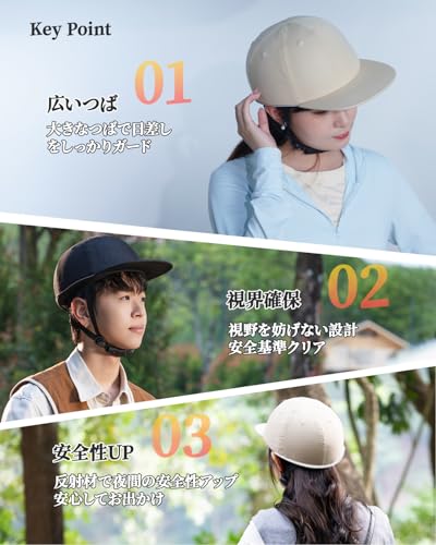 Jovno 自転車ヘルメット Mサイズ カーキ