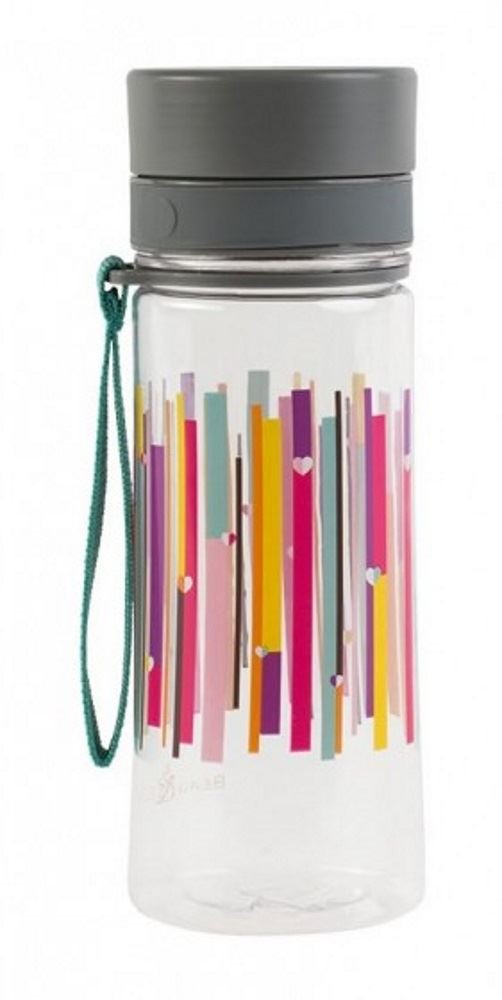Beau & Elliot Linear Hydration Bottle, Multi-Colour, 7.5x7.5x21 cm