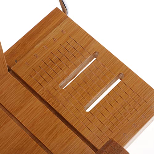 Image of CALANDIS Multi-Function Practical Wooden Soap Cutter Loaf Mold Soap Making Cutting Tools with Soap Beveler Planer, Wire Slicer