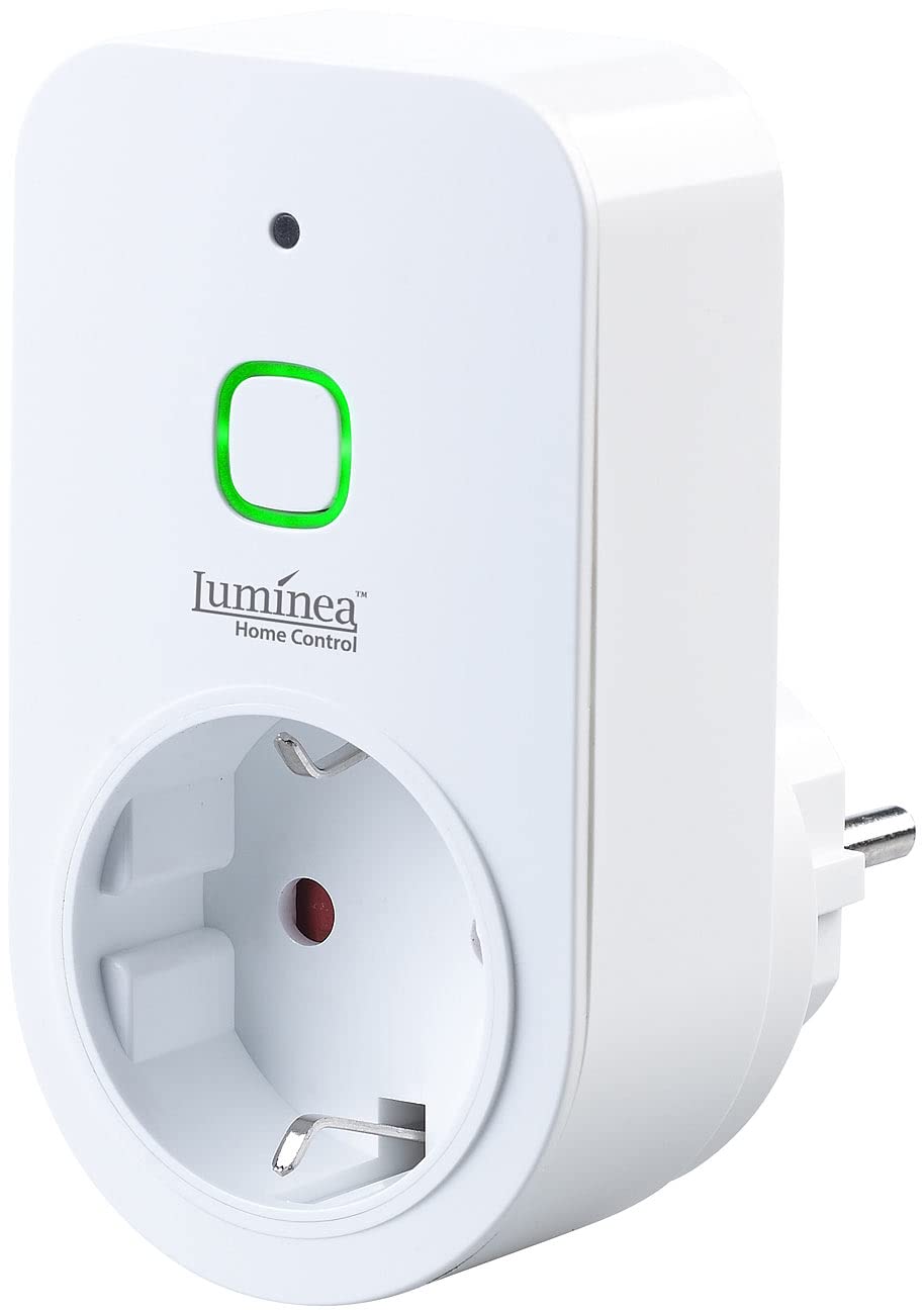 Luminea Home Control Steckdose Schalter: 3er Smarte WLAN-Dimmer-Steckdose mit Phasenabschnittsdimmer bis 200 W (LED-Dimmer, für Lampe, Tisch)