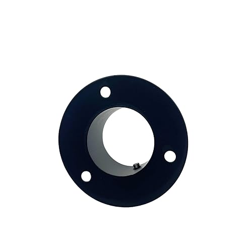 Miniatura 6 de Paquete de 4 bases de poste redondas de acero inoxidable resistentes, barandillas de anclaje, soportes de poste de valla para tubos redondos