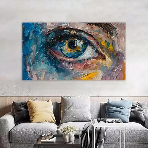 Decoration maison moderne : dynamisez vos murs vides avec ce tableau d'art mural abstrait cadre