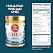 4th & Heart Himalayan Pink Salt Grass-Fed Ghee, Clarified Butter, 1:1 Butter Substitute, Pasture-Raised, Lactose & Casein Free, 9 oz