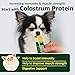 Doctor by Colostrum Protein for Dogs and Puppy – Weight Gain Supplement for Dog - Muscular Strength and Immune System Support with Colostrum, Whey Protein Isolate, Goat Milk – 30 Tubes