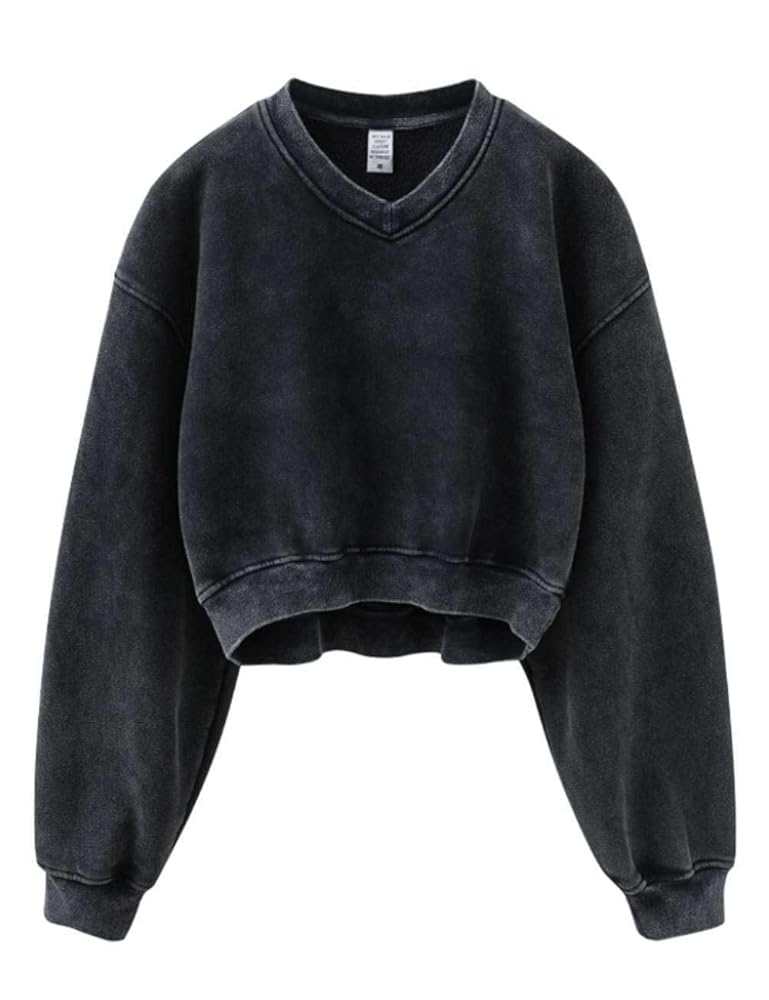 ＜H＞HEAVY SWEAT CROPPED PULLOVER/スウェット Amazon.com: Hilinker Women's Cropped Hoodie Sweatshirt