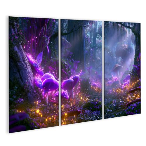 Forêt mystique impression sur toile haut de gamme islandburner