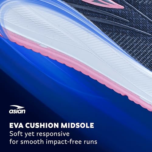 Image of ASIAN Mercury-25 Women's Sports Shoes | Trendy, Comfortable Walking Sneakers | Memory Foam Technology, Breathable Knit for Running, Walking & Travel