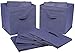 Greenco Foldable Storage Cubes Non-woven Fabric -6 Pack-(Navy Blue)