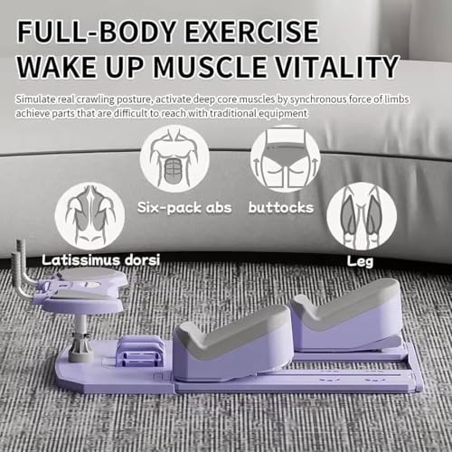Entrenador abdominales multifuncional con 3 alturas ajustables para torso 8
