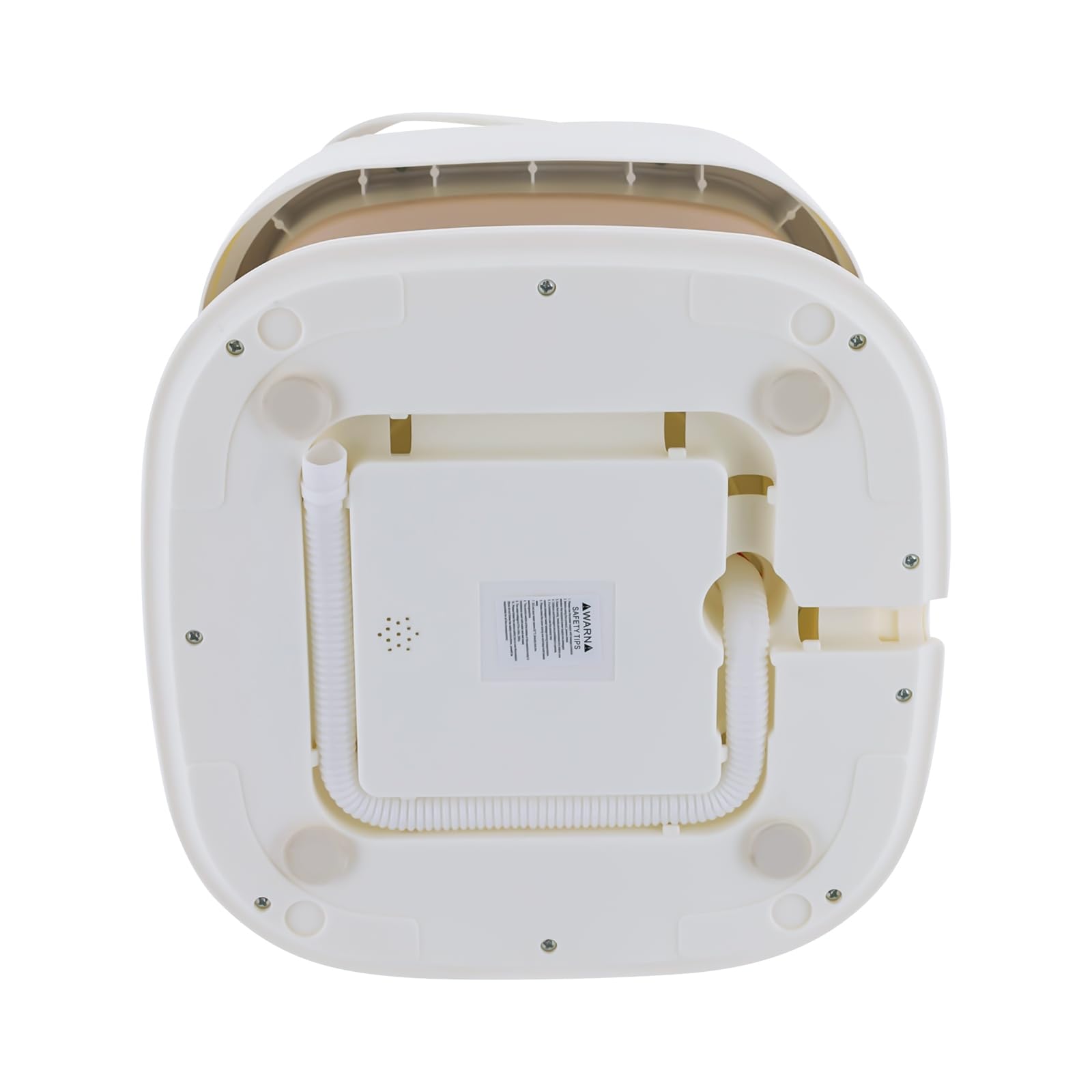 Lavatrice da campeggio, 10 l, portatile da 40 W, pieghevole, per famiglie, appartamenti, dormitori (Kaki)