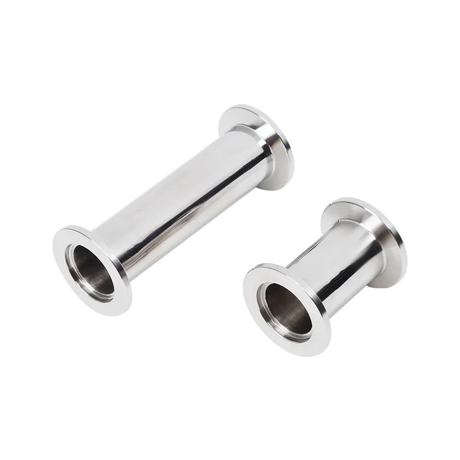 KF16 KF25 KF40 KF50 Vakuum-Gerades Rohr 304 Edelstahl Flansch Schnellspannvorrichtung Gerade Rohrverschraubungen 40-200mm Länge(KF50,100MM)