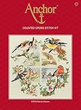 Anclaje Punto de Cruz Anchor - Plantilla de Punto de Cruz, diseño de pájaros y Estaciones del año