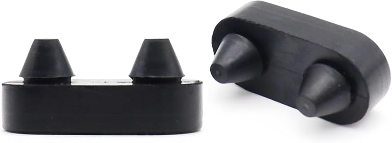 Batentes de capô para para-lama Opuiue em borracha para Jeep Wrangler YJ/TJ – 2 unidades