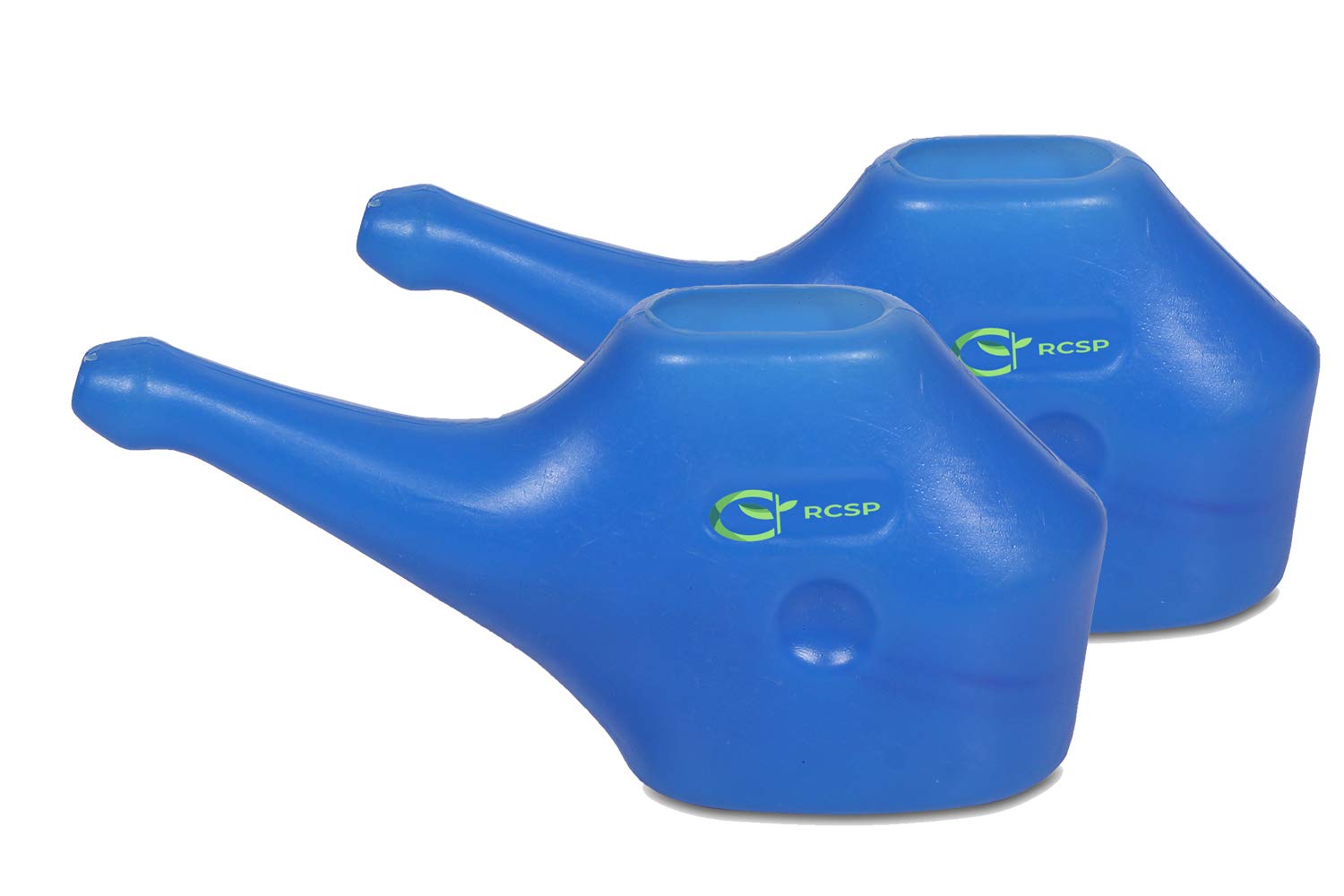 RCSP Plastic Jal Neti Pot with Flate Base Helpful in Sinus, Light-Weight Neti Pot For Nasal Cleansing, Compact & Travel Friendly Neti Lota for Yoga with Attractive Design Blue 200ML Pack of 2-image-43