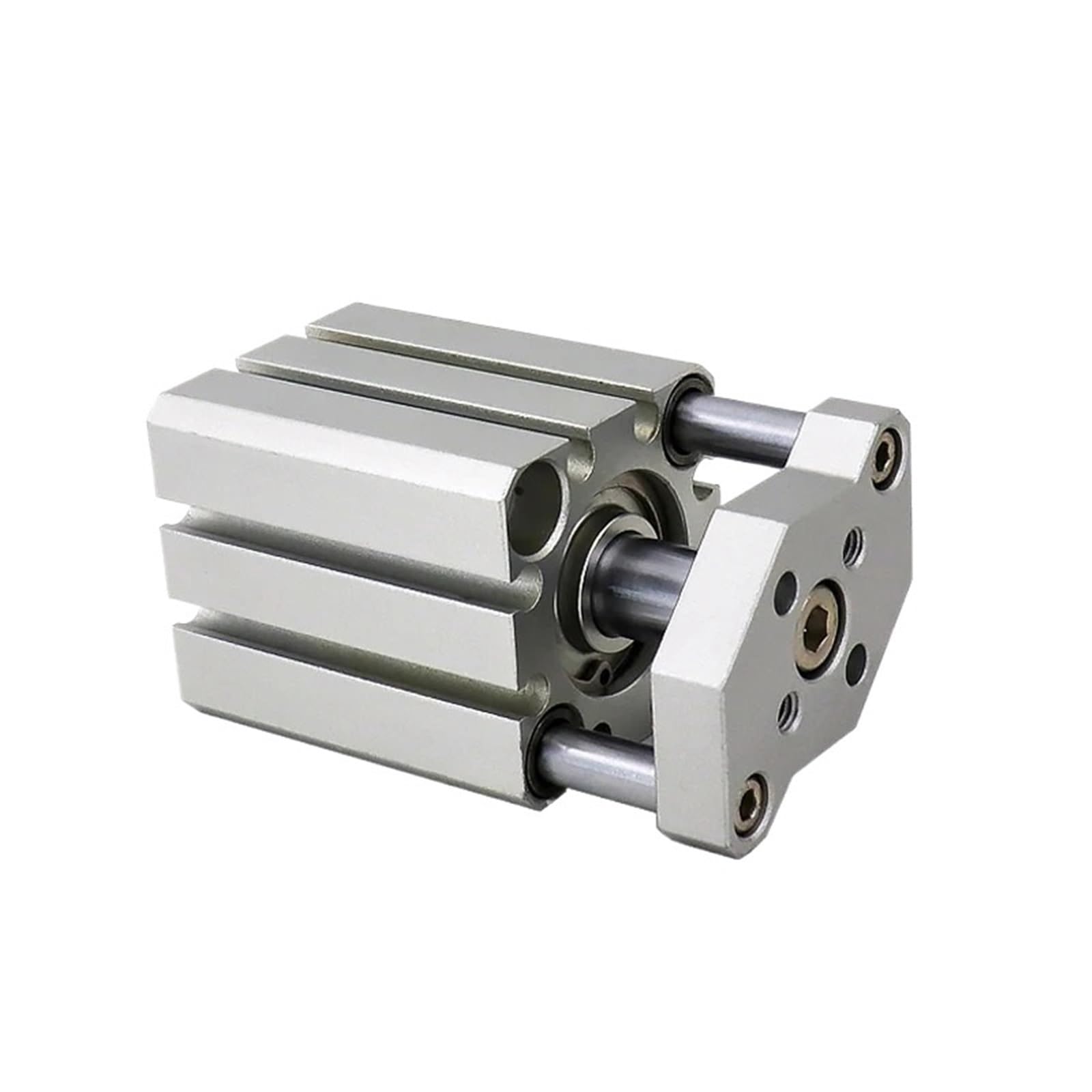Vérin pneumatique trois tiges TACQ63 cylindre mince compact alésage 63mm