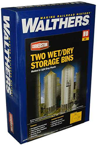 Walthers Corn 933-2937 Silverstone 2 réservoirs Sec kit de construction miniature échelle HO