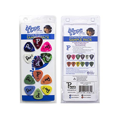 Perri’s Leathers Ltd. – Médiators Pour Guitare – Celluloïd – Vert – Moyen 0.71mm – Pack de 6 – Pour Guitares Acoustiques… - Les Beatles, Paul McCartney, John Lennon, RIngo Starr, George Harrison Perri's Leathers Ltd. - Médiators Pour Guitare - Celluloïd - Vert - Moyen 0.71mm - Pack de 6 - Pour Guitares Acoustiques… – Image 5