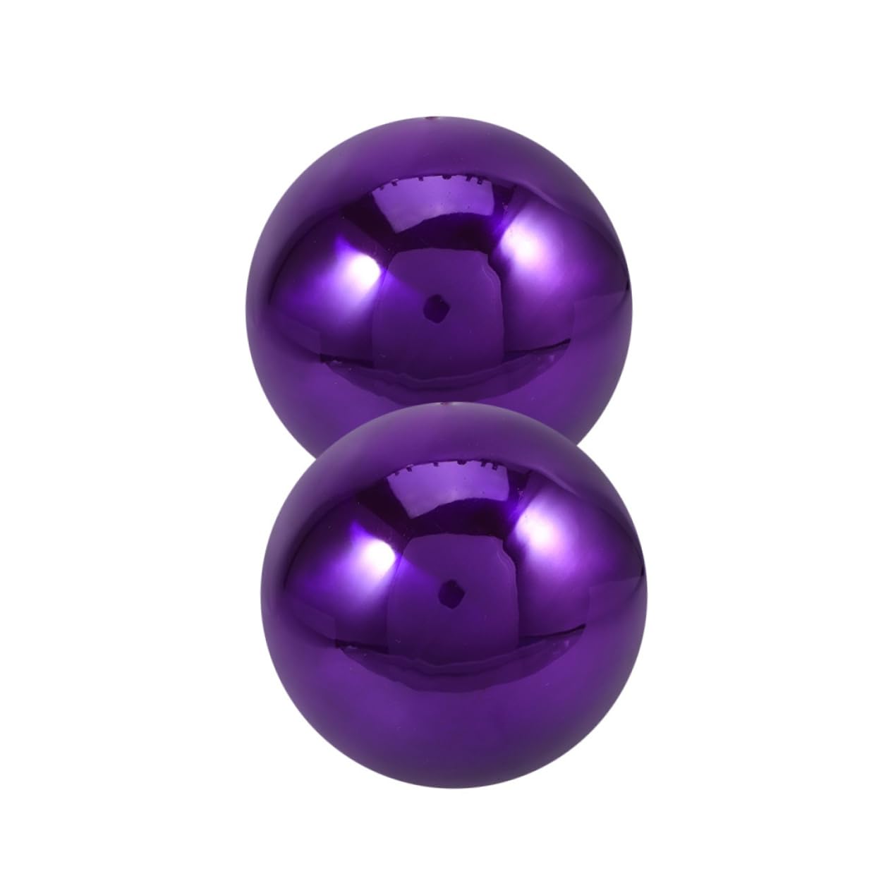 GALPADA Garden Mirror Reflective Ball 2pcs Stainless Steel Gazing Balls Decorative