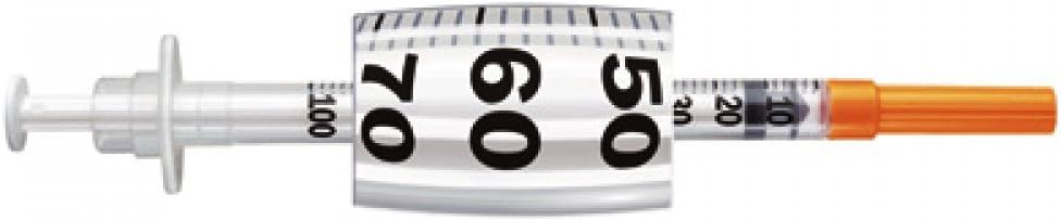 Pic Insumed From Insulin Syringe measurement G27x1 / 2 1ml 100 Pieces