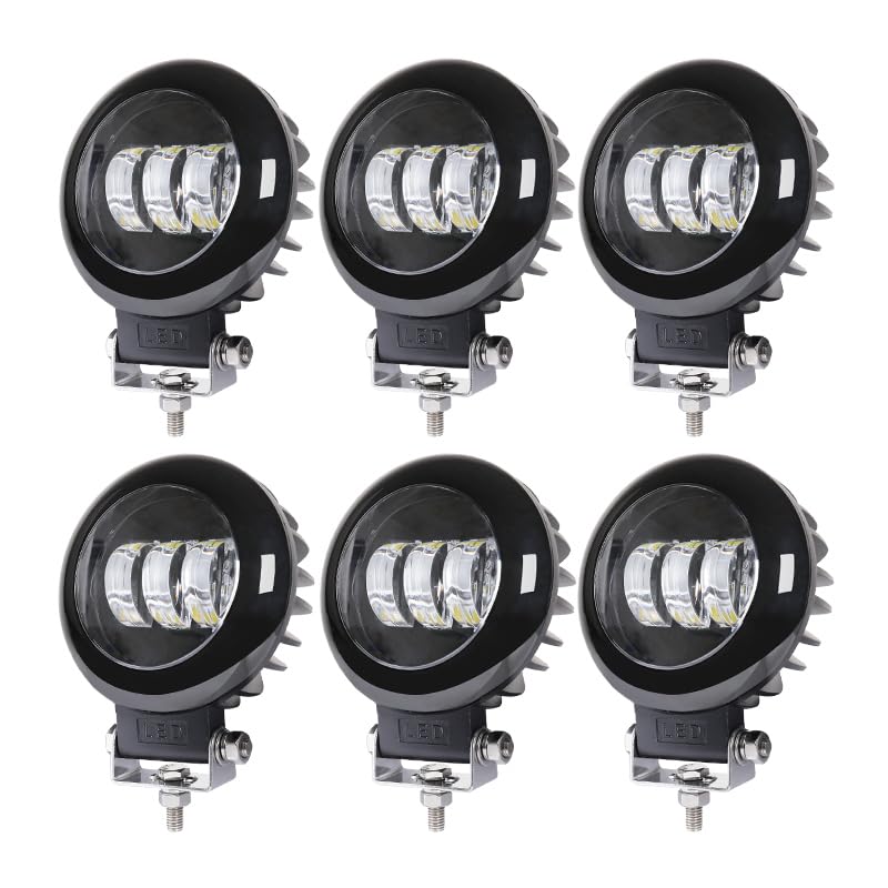 Amazon.co.jp: 【6台セット】フォグ リングLED カットライン装備 LED 