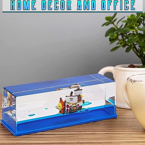 Image of PTAEXCEL Unsinkable Boat in a Box, Unsinkable Cruise Ship, Cruise Ship Fluid Drift Bottle, Cruise Ship Fluid Drift Model Decoration, Home Decoration for Christmas, Birthday. | Exquisite boxed model ornament, stylish home decor. Great gift choice for Christmas, birthday and various holiday celebration