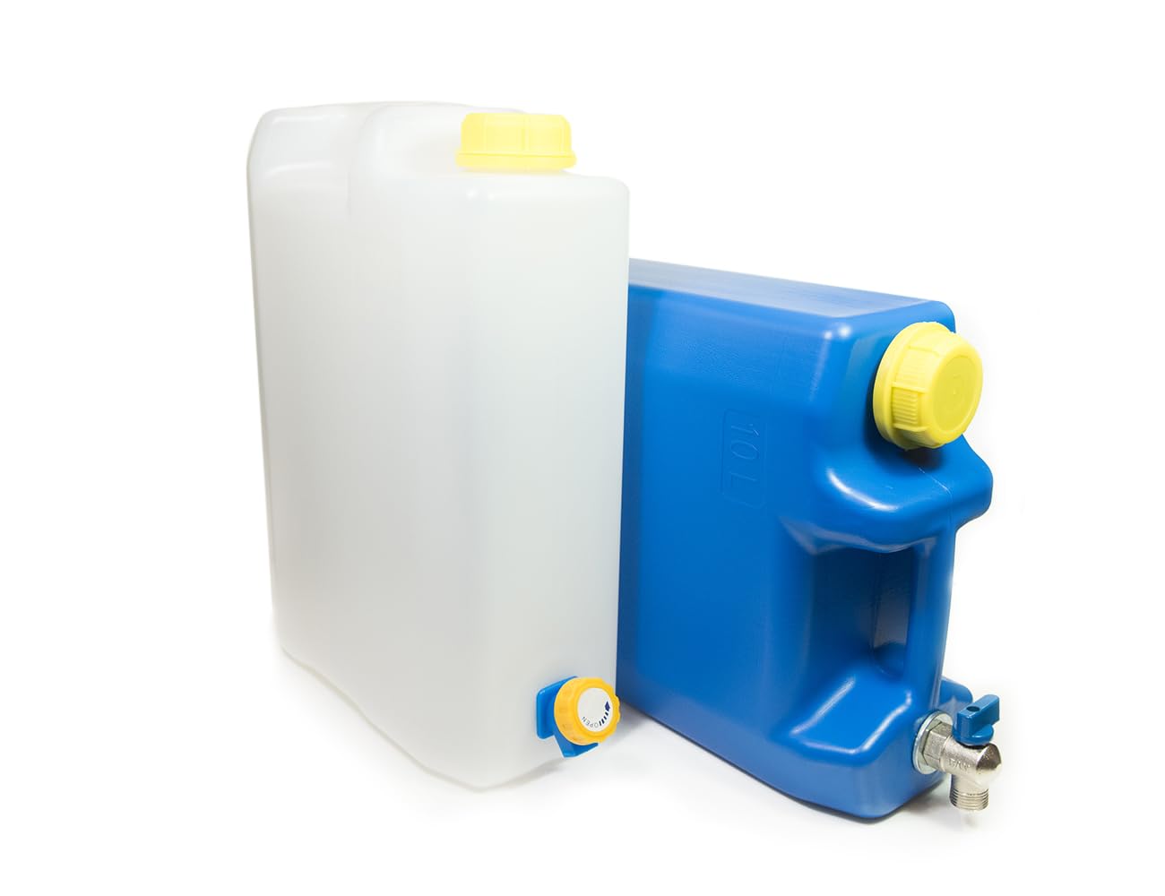 Bidón de agua de 10 litros con grifo para camiones, autobuses, camping, picnics, excursiones