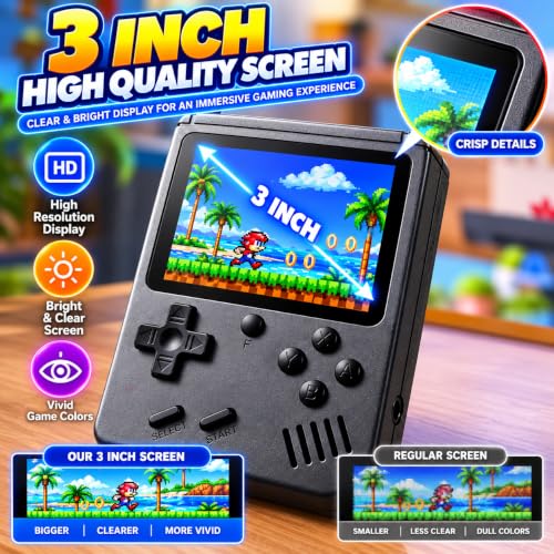 MudMonsters Handheld Retro Game Console 400 Games - Image 4