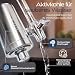 VILTARO® Wasserfilter Wasserhahn mit Kalkschutz – nur 2 Cent/Liter Trinkwasser, BPA-frei, Edelstahl, wassersparender Strahlregler, Aktivkohle | Filter Wasserhahn, Wasserhahnfilter für Trinkwasser