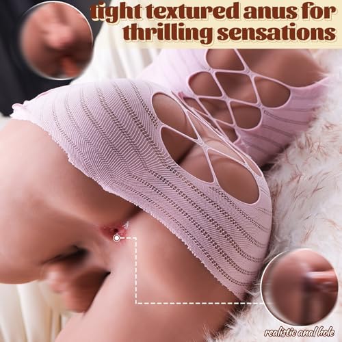 Image of Shemale Sex Doll Torso Male Masturbators with Big Breasts and Huge Dildo, Full Size Sex Doll with Hard Cock and Tight Anal, Realistic Sex Toys with Penis for Women Men Gay Couple 38 LB Adult Toys