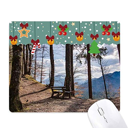 Tapis de souris sciences forestières pour éviter la fatigue du poignet Sky Bench