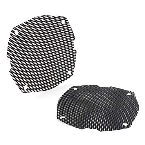 Cubierta de rejilla para parlante frontal Three T para Harley miniatura 5