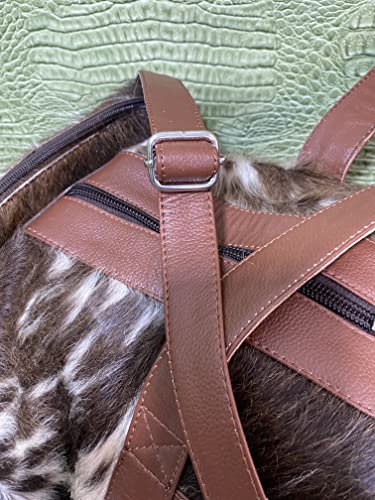 Uroosa Leather Cowhide Duffle Bag | Leather Duffel Bag is for both Men and Women | Made with Cow Skin | Special designed for Gifts, sports, Gym, and Multi-Purpose Uses4