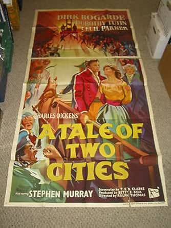 A TALE OF TWO CITIES /ORIG. BRITISH 3 SHEET MOVIE POSTER (DIRK BOGARDE ...