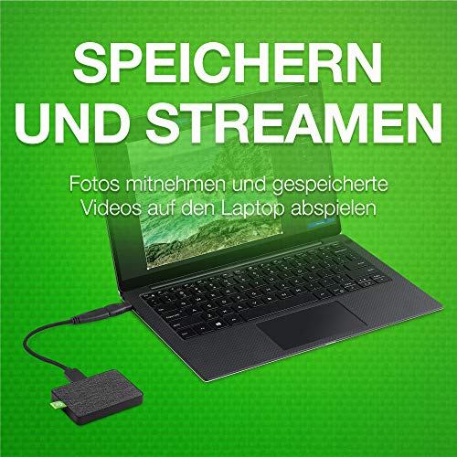 Seagate Ultra Touch SSD, tragbare externe SSD, 1 TB, 2.5 Zoll, USB 3.0, PC und Mac, schwarz, inkl. 3 Jahre Rescue… – Bild 7