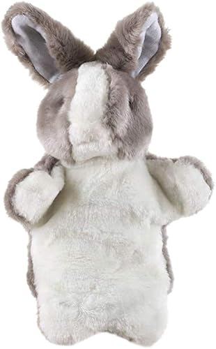 Miniatura 10 de Marionetas de mano de conejo, marionetas de mano de conejo de Pascua, juguetes de animales de Pascua, niños para imaginativo, juego de simulación,