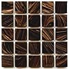 Glass Tile 3/4" Hakatai Brand - P 36 Henna - 1 lb Bag #3