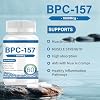 BPC 157 Peptide Capsules 1000 mcg, Supports Muscle Growth, Tissue Repair, Strength, Non-GMO, Gluten-Free, 60 Capsules