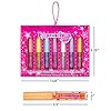 Expressions 7pc Fruity Flavored Lip Gloss Set - Lip Gloss in Assorted Fruity Flavors, Non Toxic Makeup for Kids & Teens