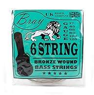 6 string bass strings. Gauges - E 17, A 45, D 65, G 80, B 105 E 125 Nickel wound for superior sound and longevity Complete set of 6 stings individually packaged and labelled Perfect for any guitarist