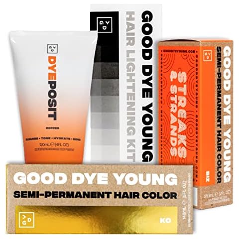 Good Dye Young - Hayley's William's New Look Bundle | KO Semi-perm Dye | Copper DYEposit | Biz Streaks & Strands | Lightening Kit 4oz Cover