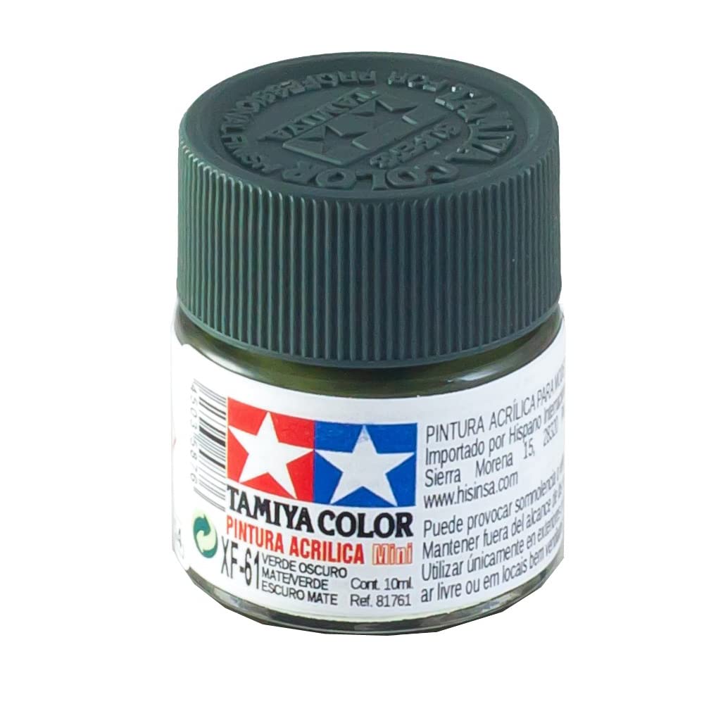 Tamiya 81763 Vernice acrilica mini XF-63 grigio tedesco