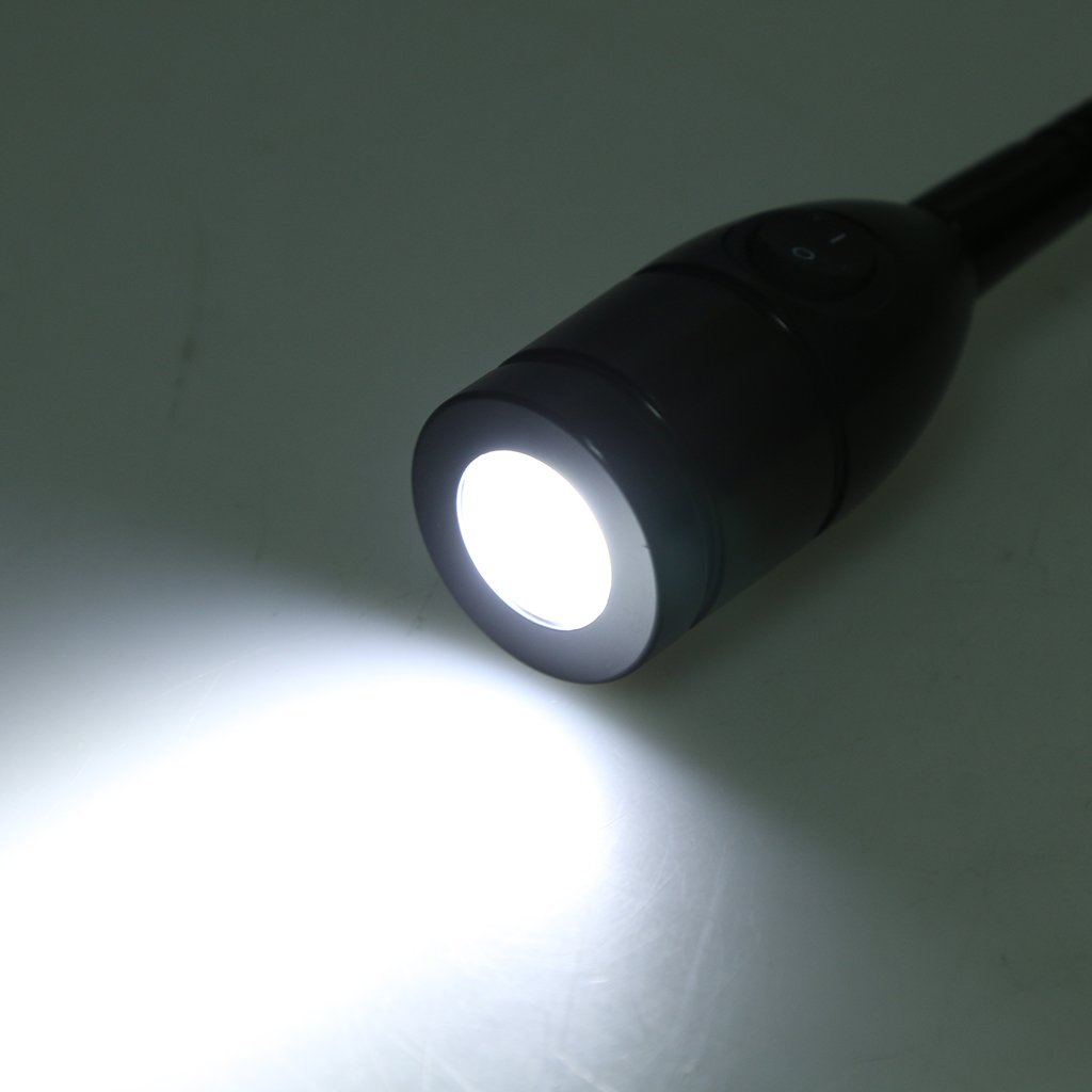 Almencla Bateaux De Lecture De Véhicules De Plaisance à LED à Fixation Murale, à Côté De Lampes, Lampe à Applique Filaire avec Interrupteur, 12V / 3W / 6000K,