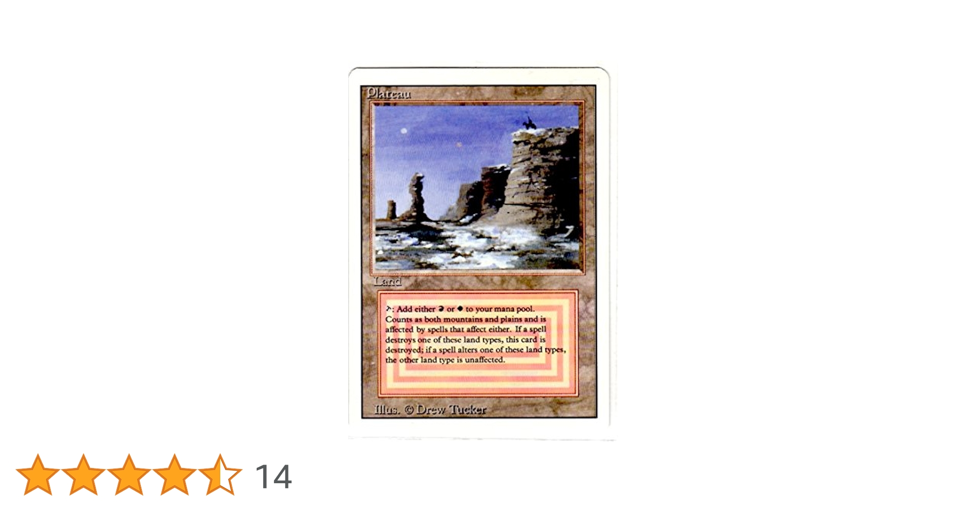 Amazon.co.jp: Magic: the Gathering - Plateau - Revised