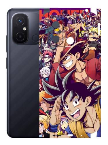 Image of AtOdds - REDMI 12C (Coverage - Back+Camera+Sides) (Design - Anime 5)