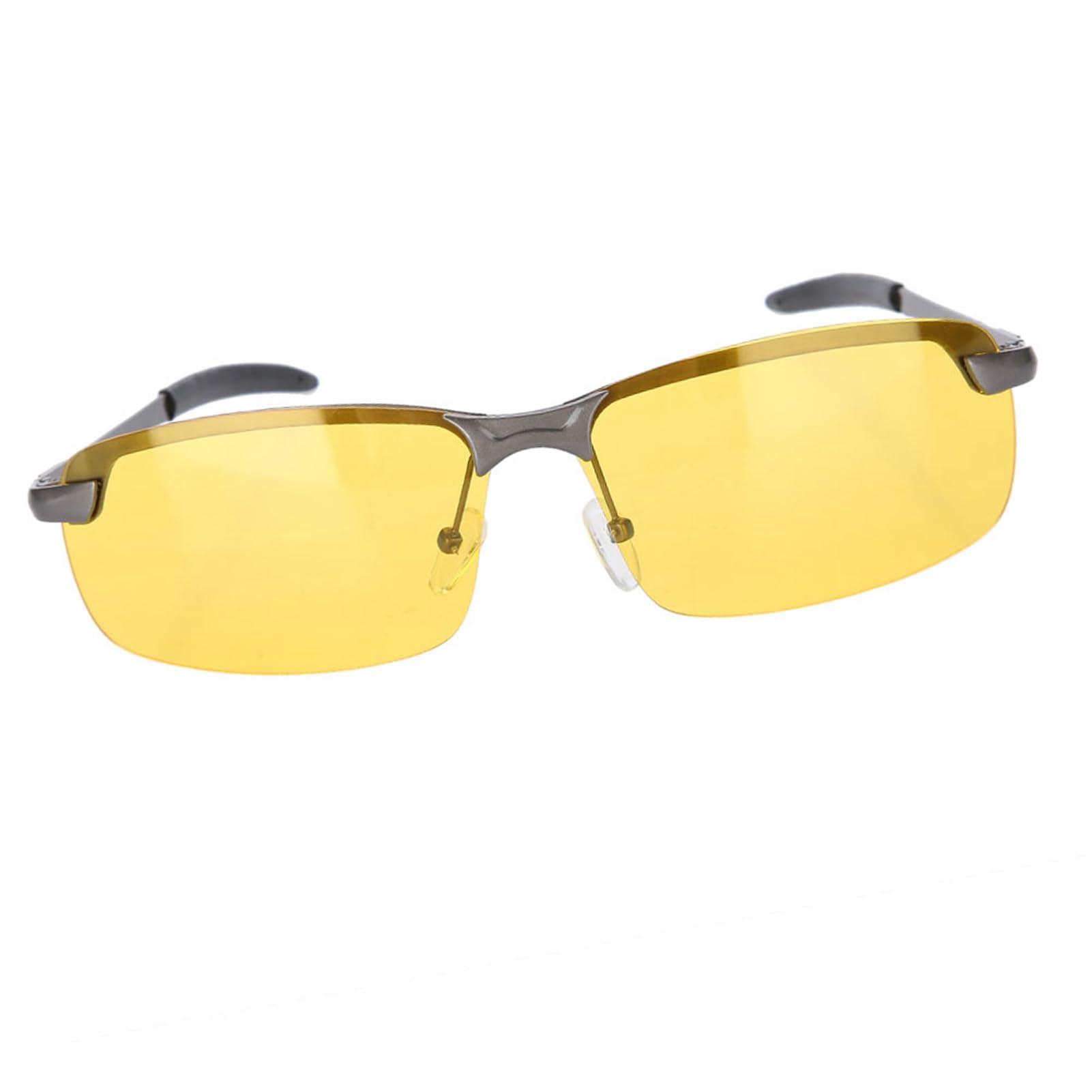 Polarisierte Brille für Nachtfahrten, gelbe HD-Linse für bessere Sicht auf der Straße und beim Fahren
