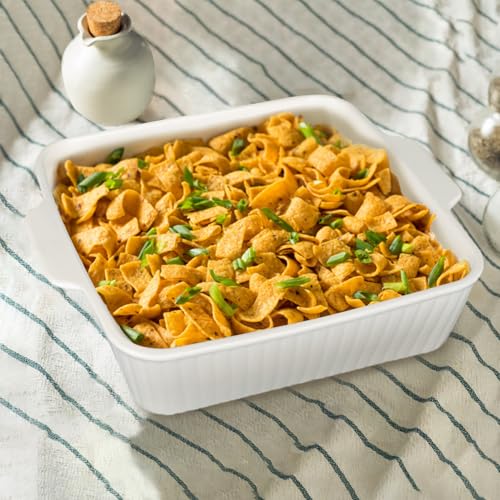 Cikiciki Casserole Dishes For Oven, 10'' Square Casserole Baking Dish thumb #4