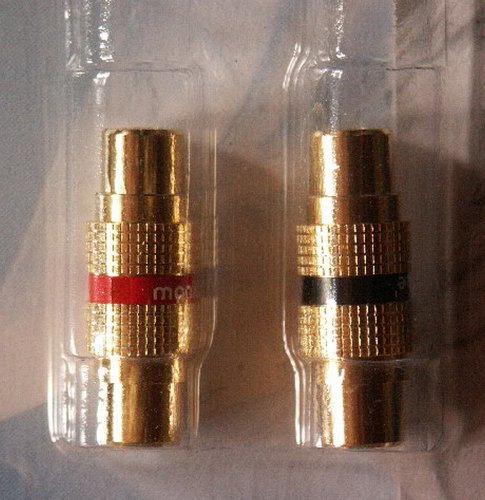 In-akustik Premium Cinch-Doppelkupplung (2er Set)