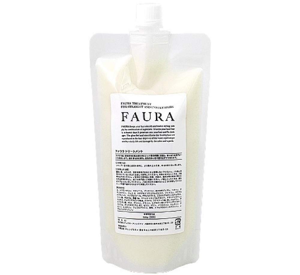 【発売1年で3万本の売上】FAURA ファウラ ヘアトリートメント (傷んだ髪に) 詰替500g 【サロン専売品】