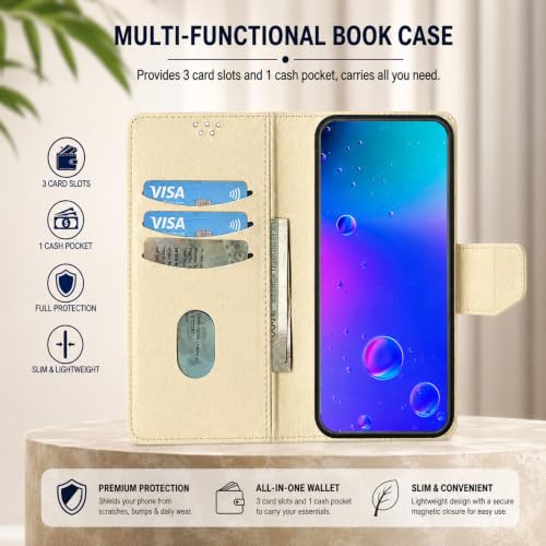 Image of SBMS Flip Cover for Oppo K13 5G Back Cover Case with Magnatic Closure | Inbuilt Stand | Card & Money Pocket (MultiBlack)