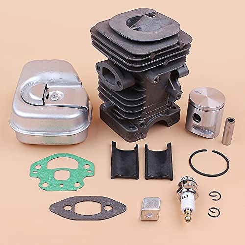39mm Zylinder Kolben Schalldämpfer Dichtungssatz Fit für HUSQVARNA 235 236 236E 240 240E Kettensäge Motor Motorteile… – Bild 6